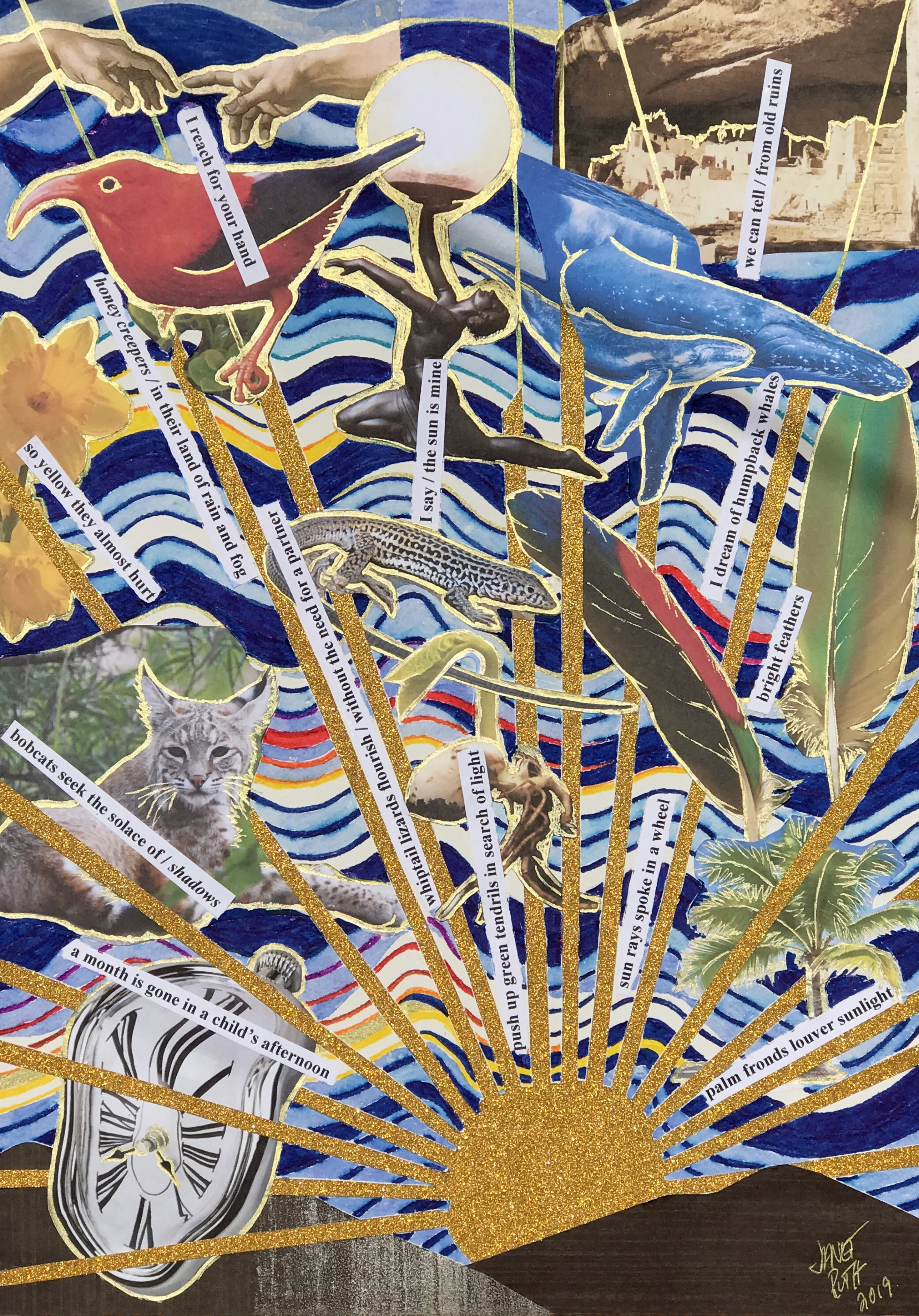 Collage Merwin Glosa for Unlost